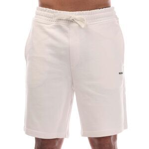Hugo Mens Dayono Relaxed Fit Shorts / White